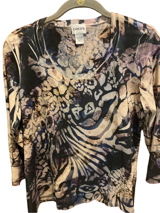 Chico's Tops - 57. WOMENS CHICO’S 1/M DETAIL TOP